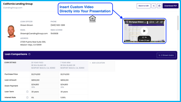 Embedded video Embedded video